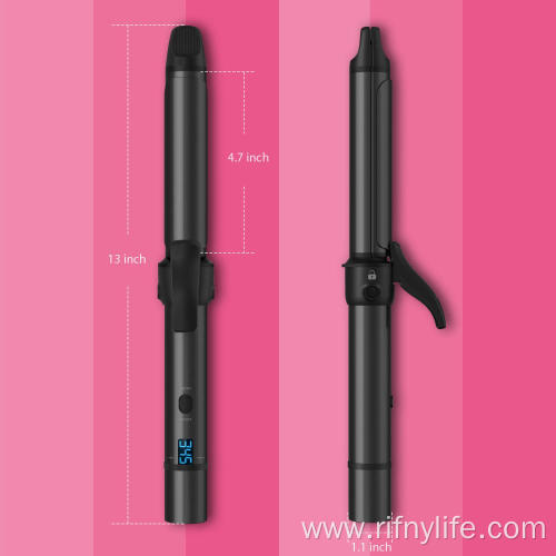 auto rotating ceramic hair curler